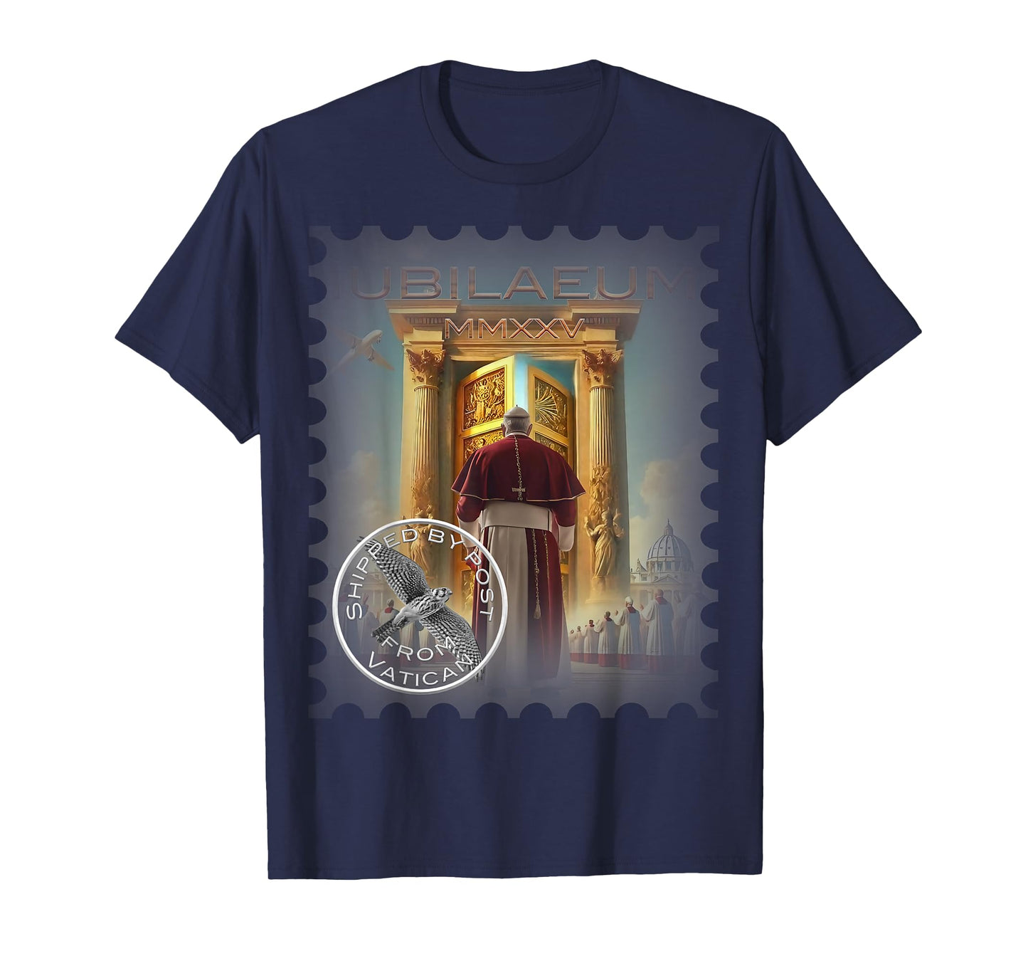 Jubilee 2025, Vatican, a travel souvenir, a gift idea. T-Shirt