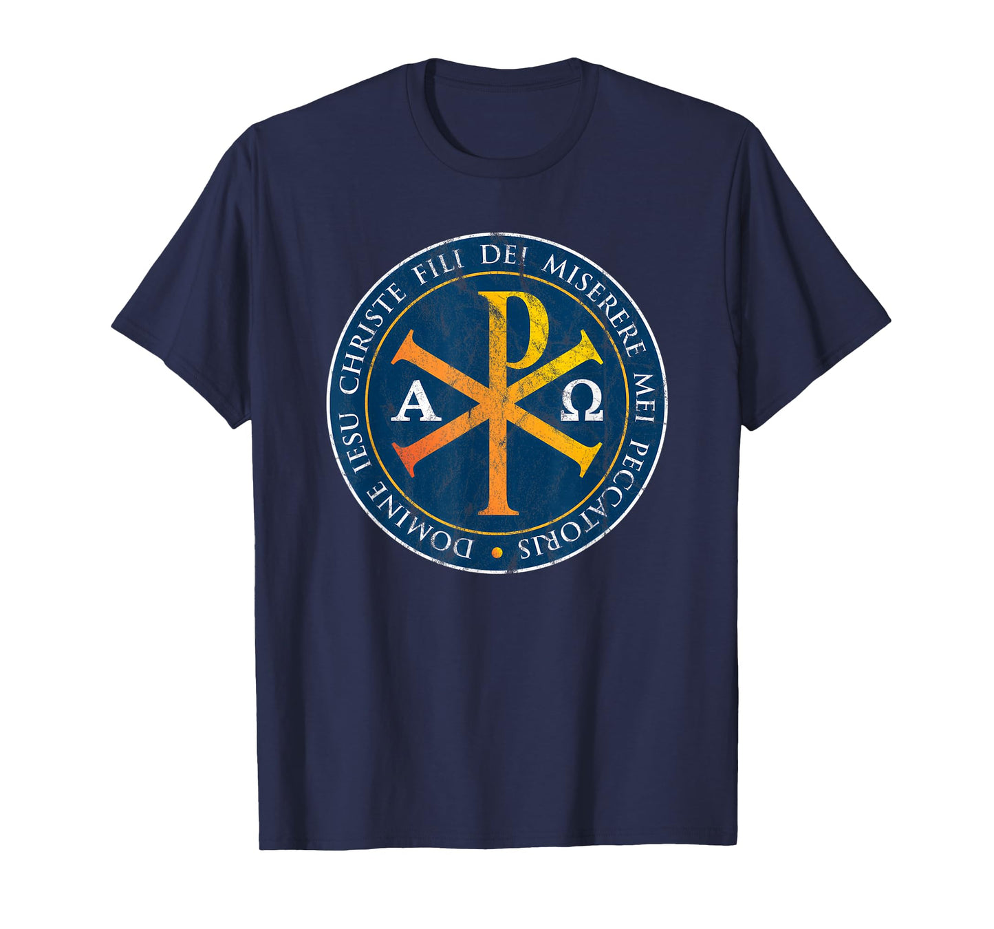 Christogram Jesus Gifts for Catholics Christian Gifts Cross T-Shirt