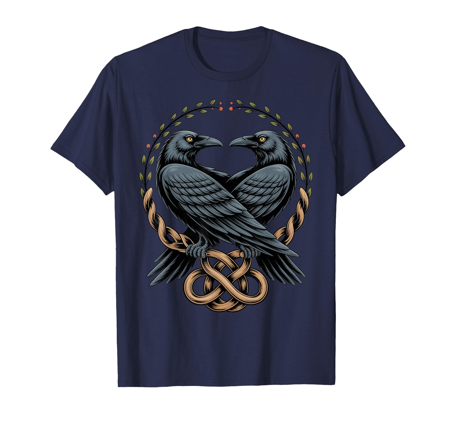 Odin Raven Celtic Viking Valhalla Pagan T-Shirt