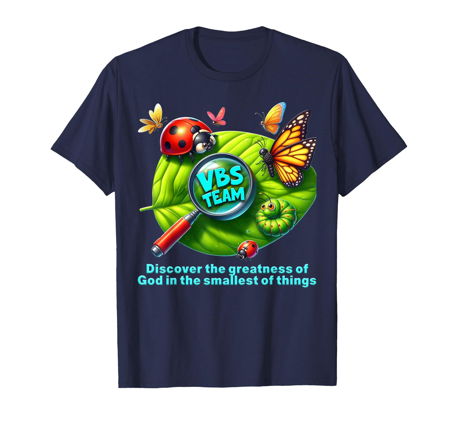 VBS Team 2025 Magnified Smallest Insects Adventure VBS T-Shirt