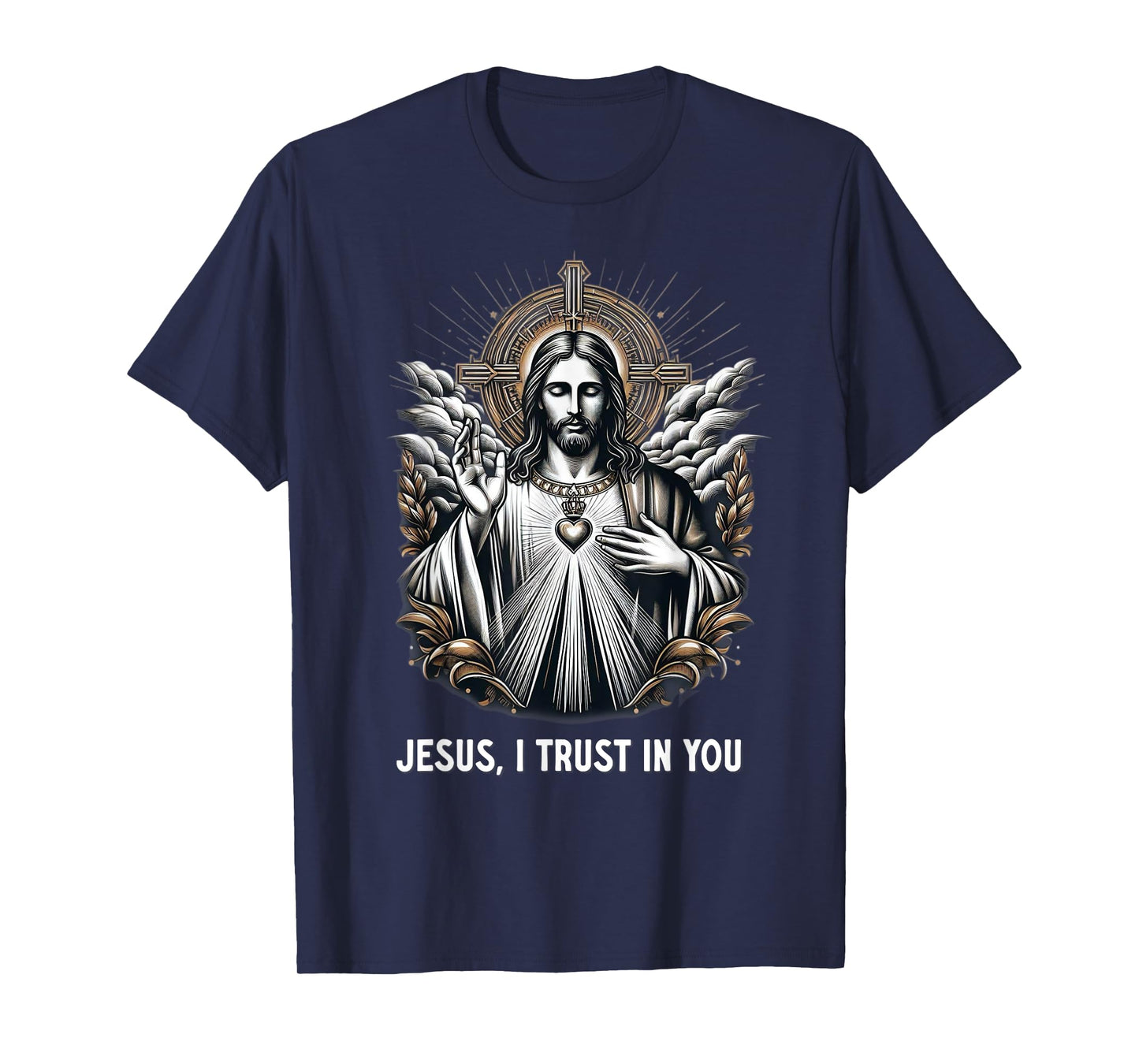 Jesus I Trust In You Divine Mercy Catholic T-Shirt