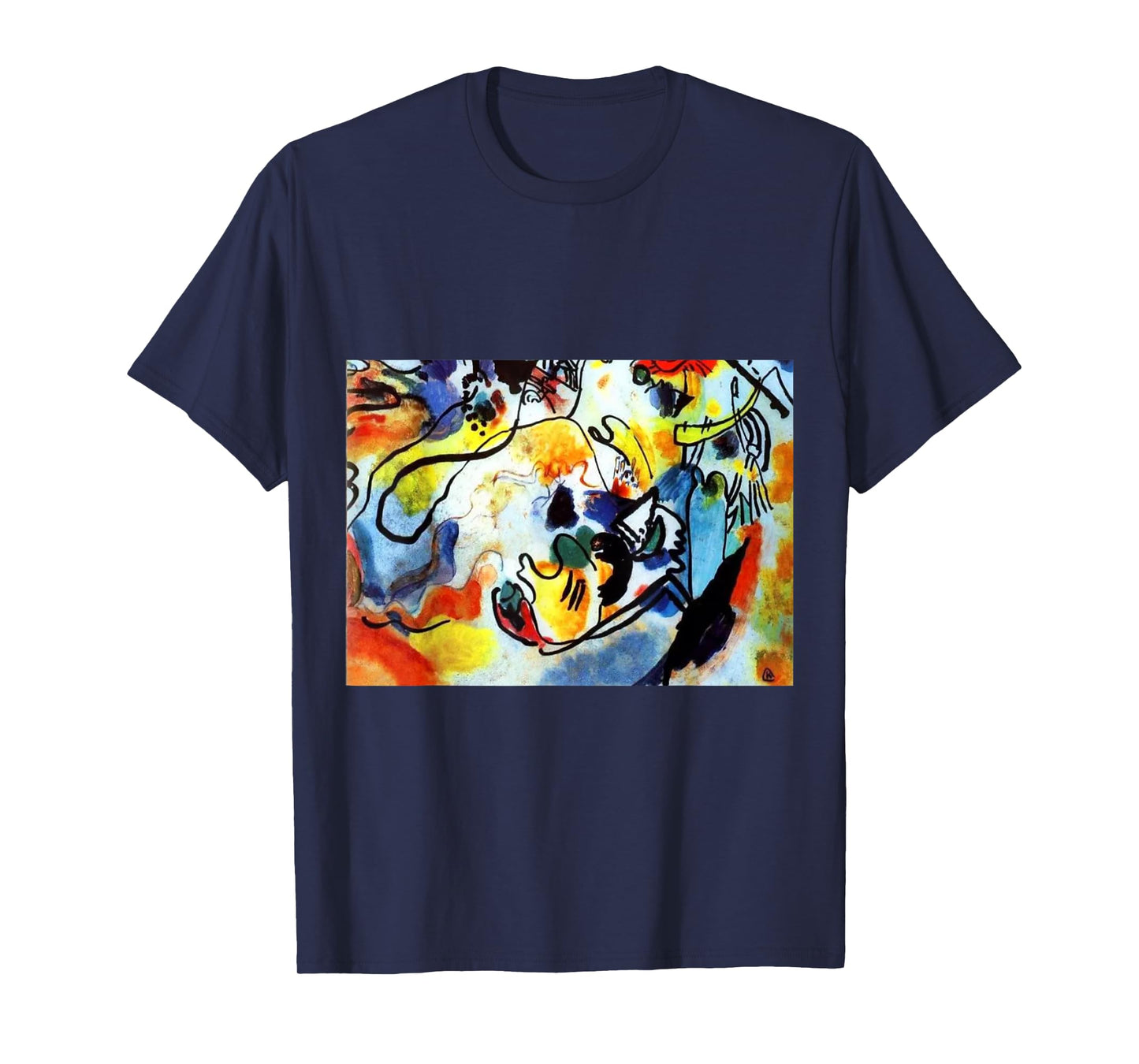 Wassily Kandinsky art -- The Last Judgement T-Shirt