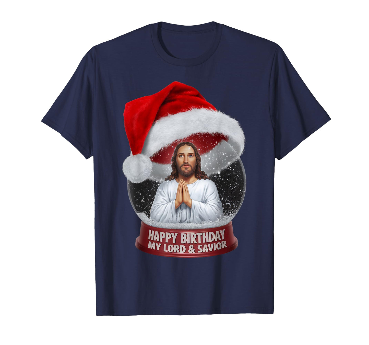 Praying Jesus Christ Christmas T-Shirt
