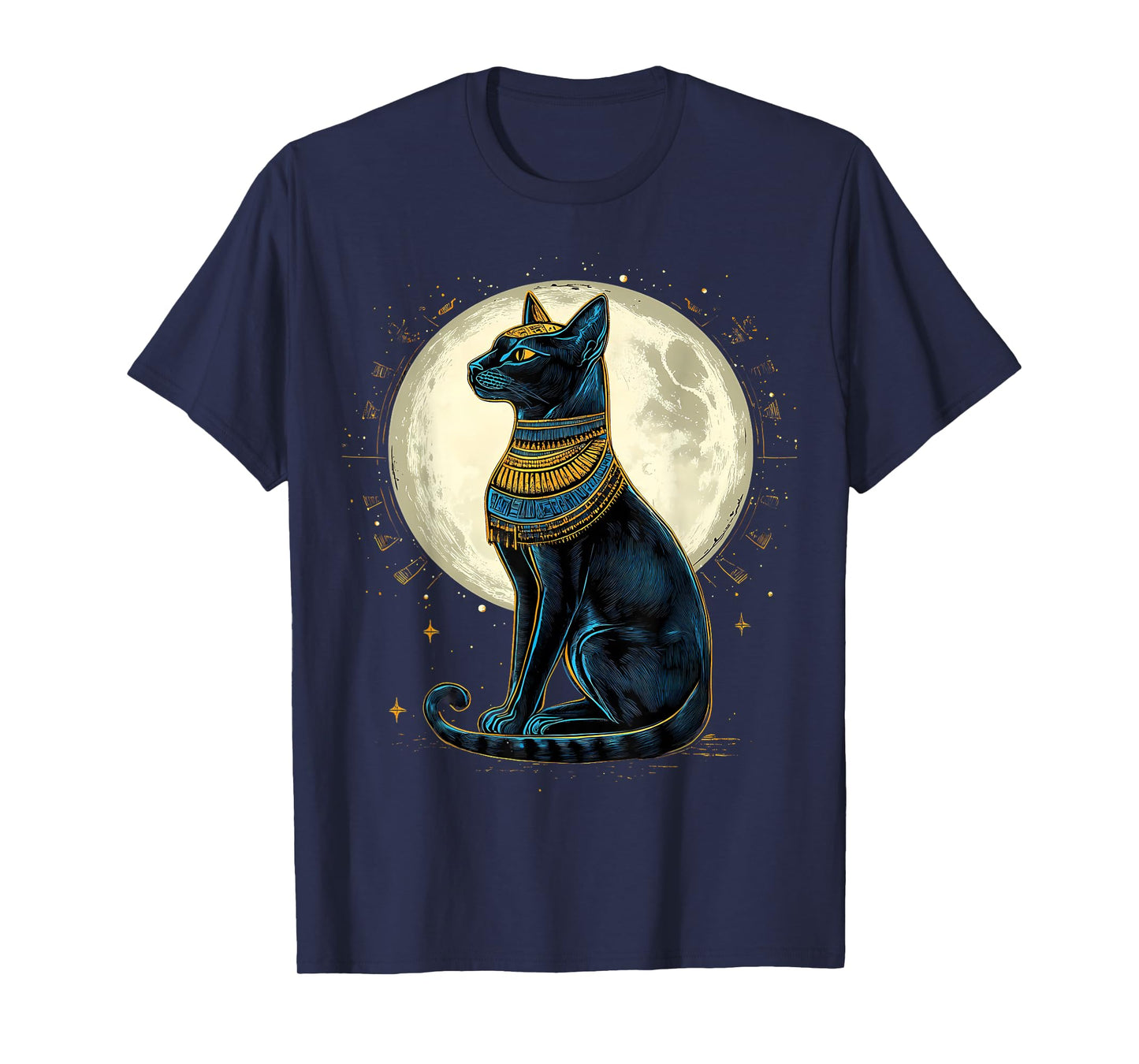 Egyptology Bastet Cat Ancient Egypt Egyptian God Tutankhamun T-Shirt for Men Women Kids