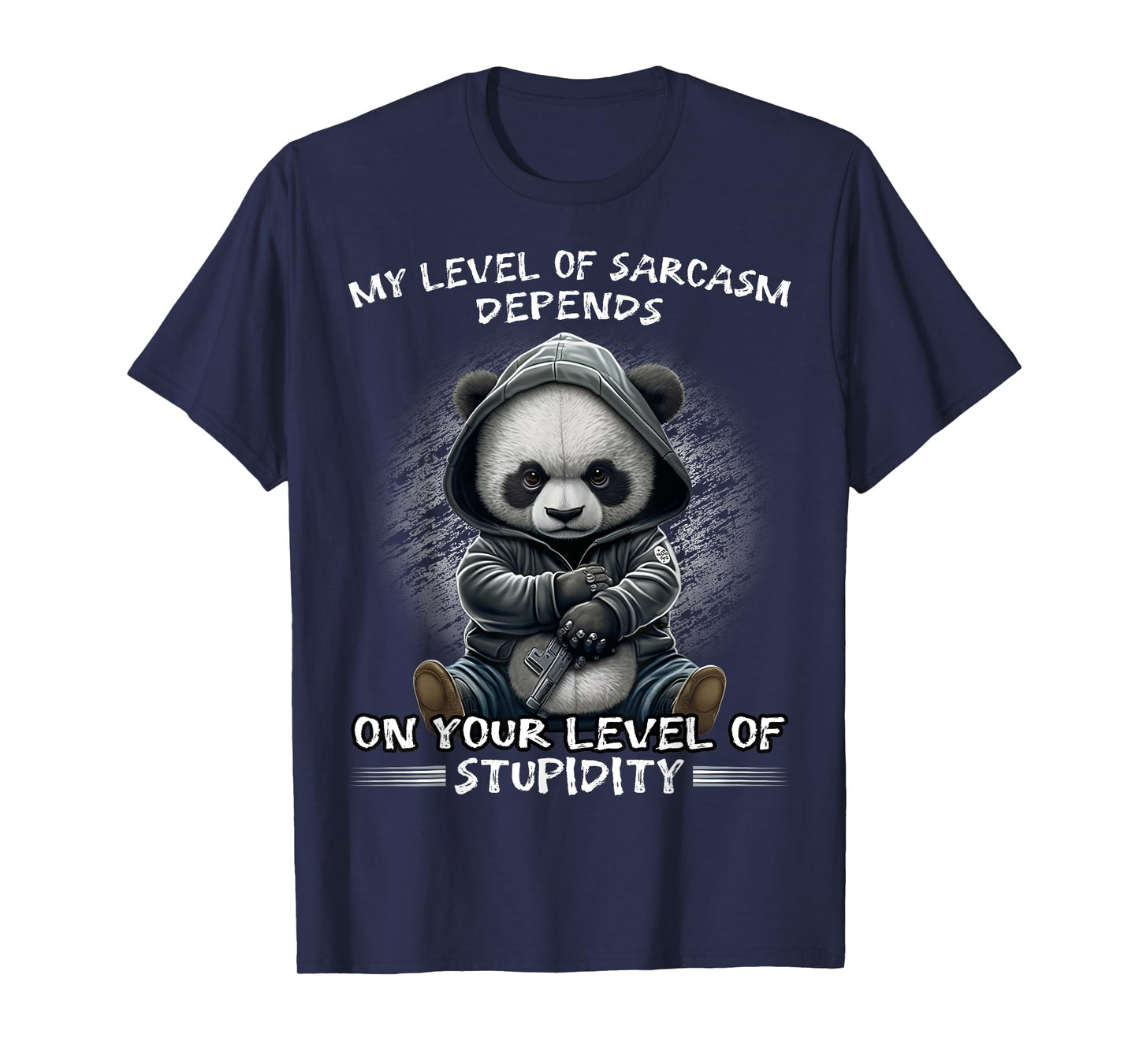 My Level of Sarcasm Depends Funny Sarcastic Quote T-Shirt