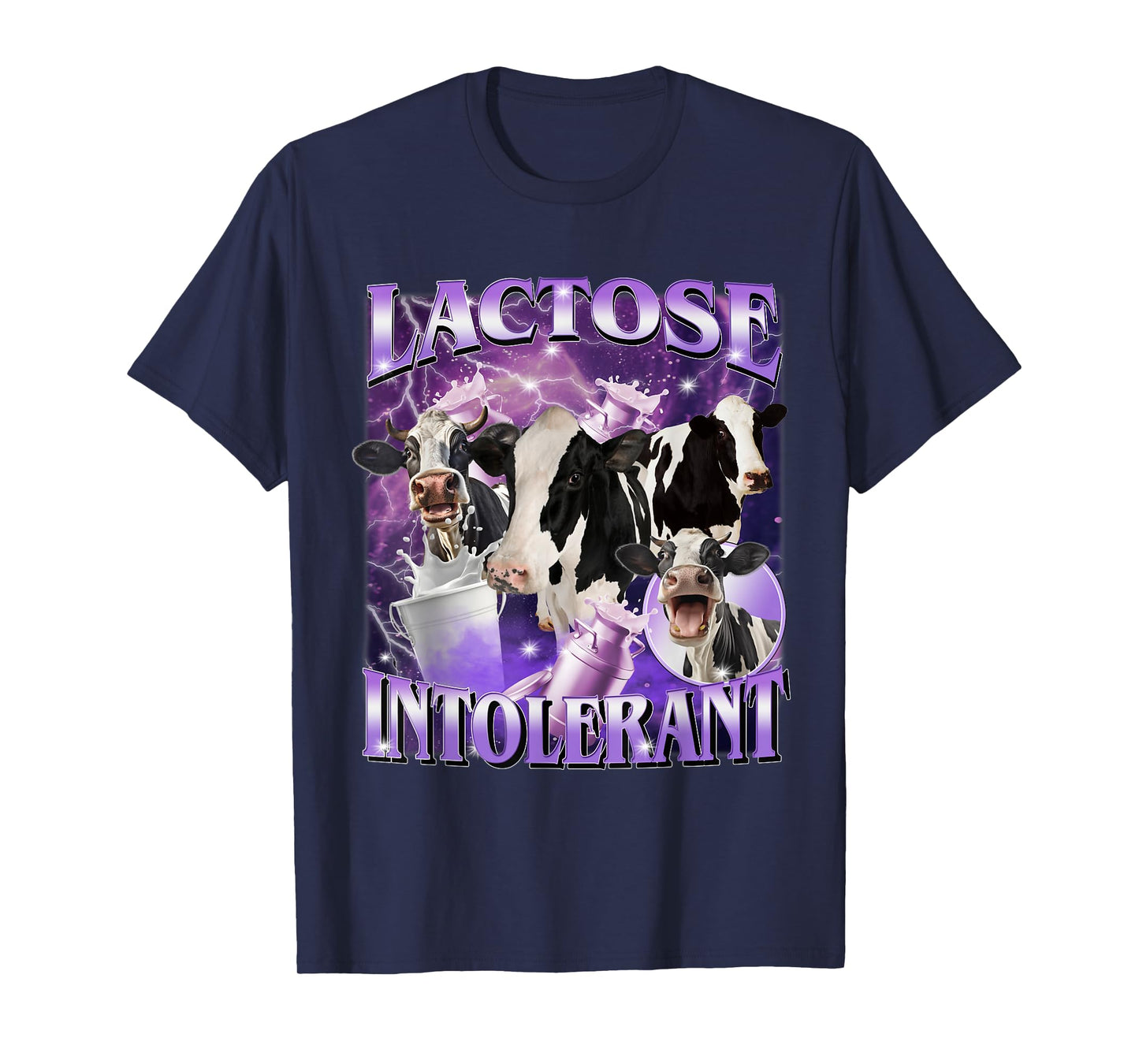 Lactose Intolerant Shirt, Funny Sarcasm Oddly Specific Meme T-Shirt