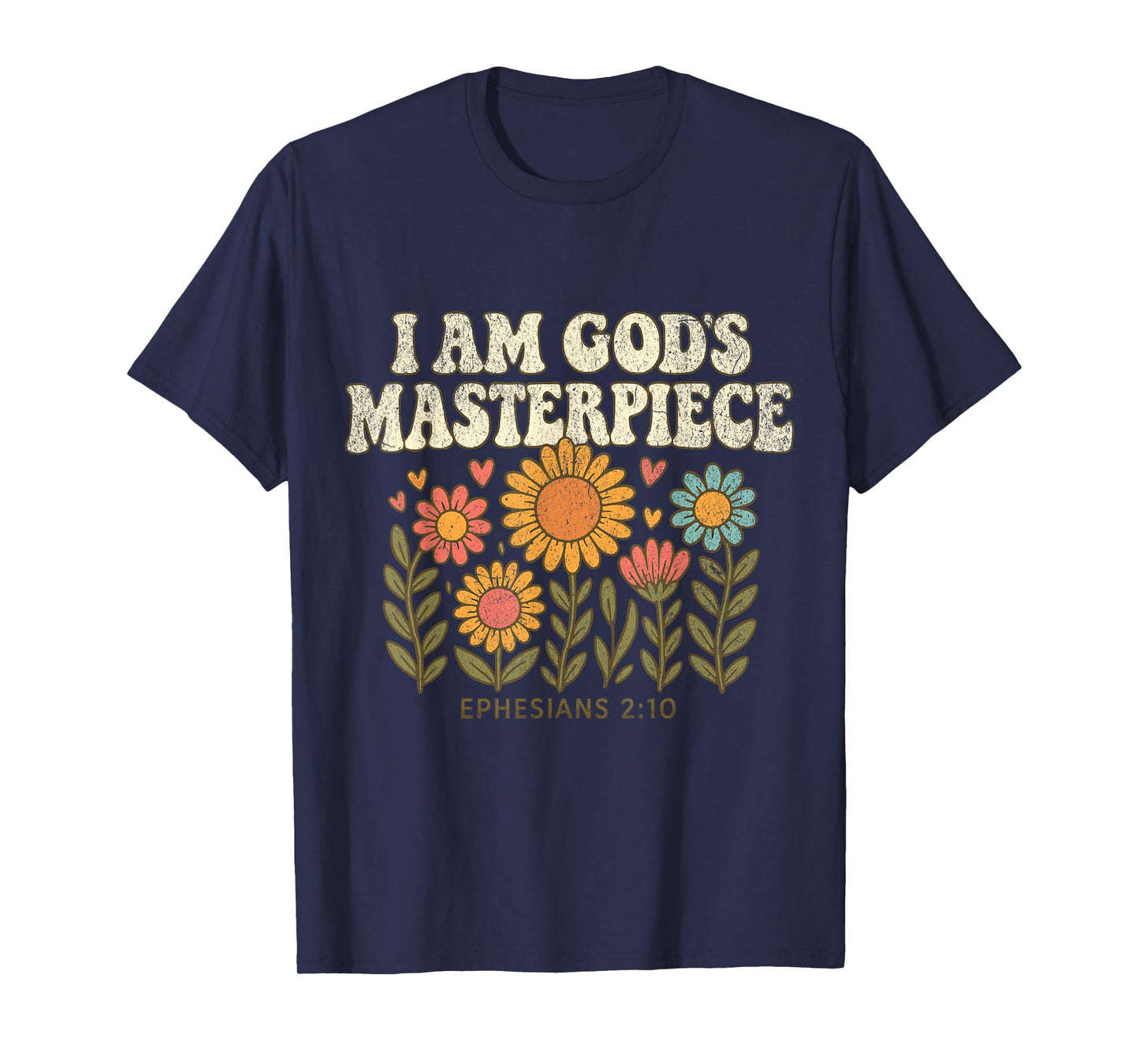 I AM GOD`S Masterpiece Christian Ephesians 2:20 T-Shirt