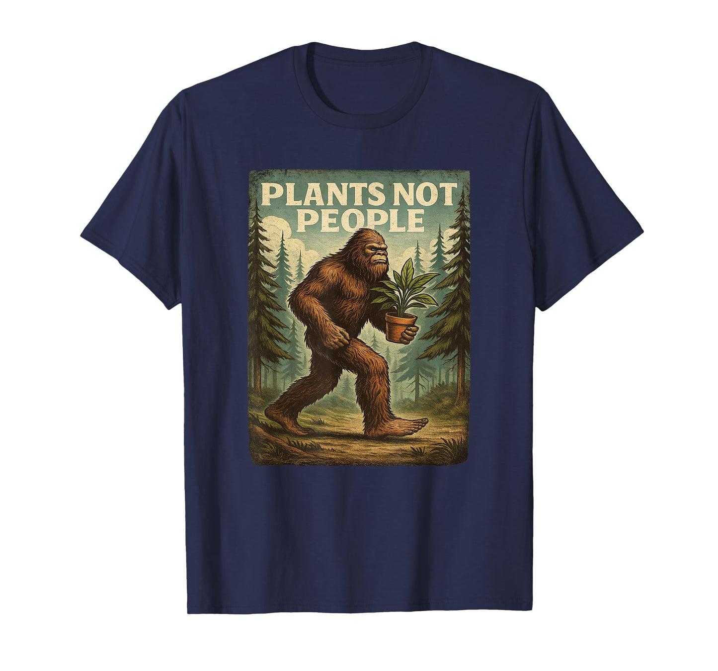 Plant Lover Shirt for Men Women Plants Not People T-Shirt