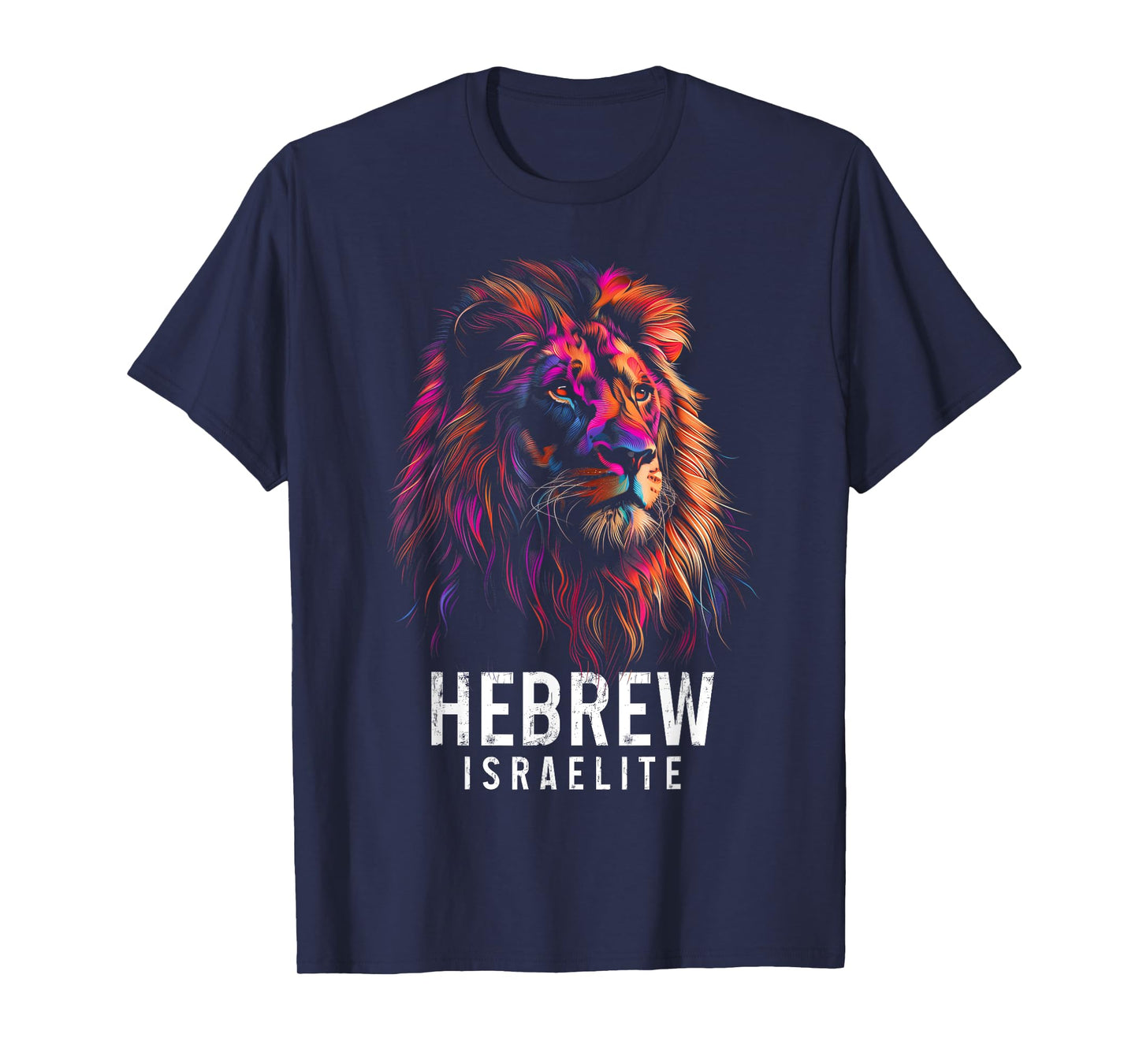 Hebrew Israelite Lion Of Judah Tribe YHWH Jew Jewish Yah T-Shirt