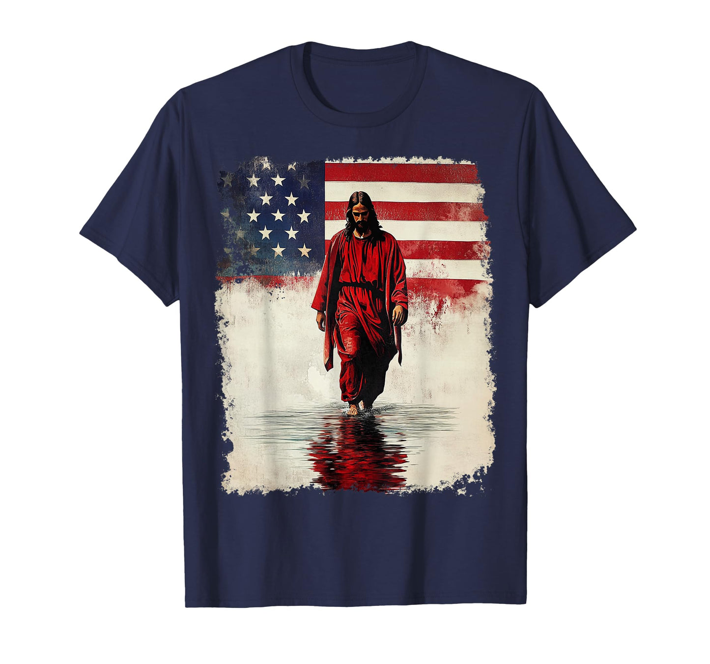 American Flag Jesus T-Shirt
