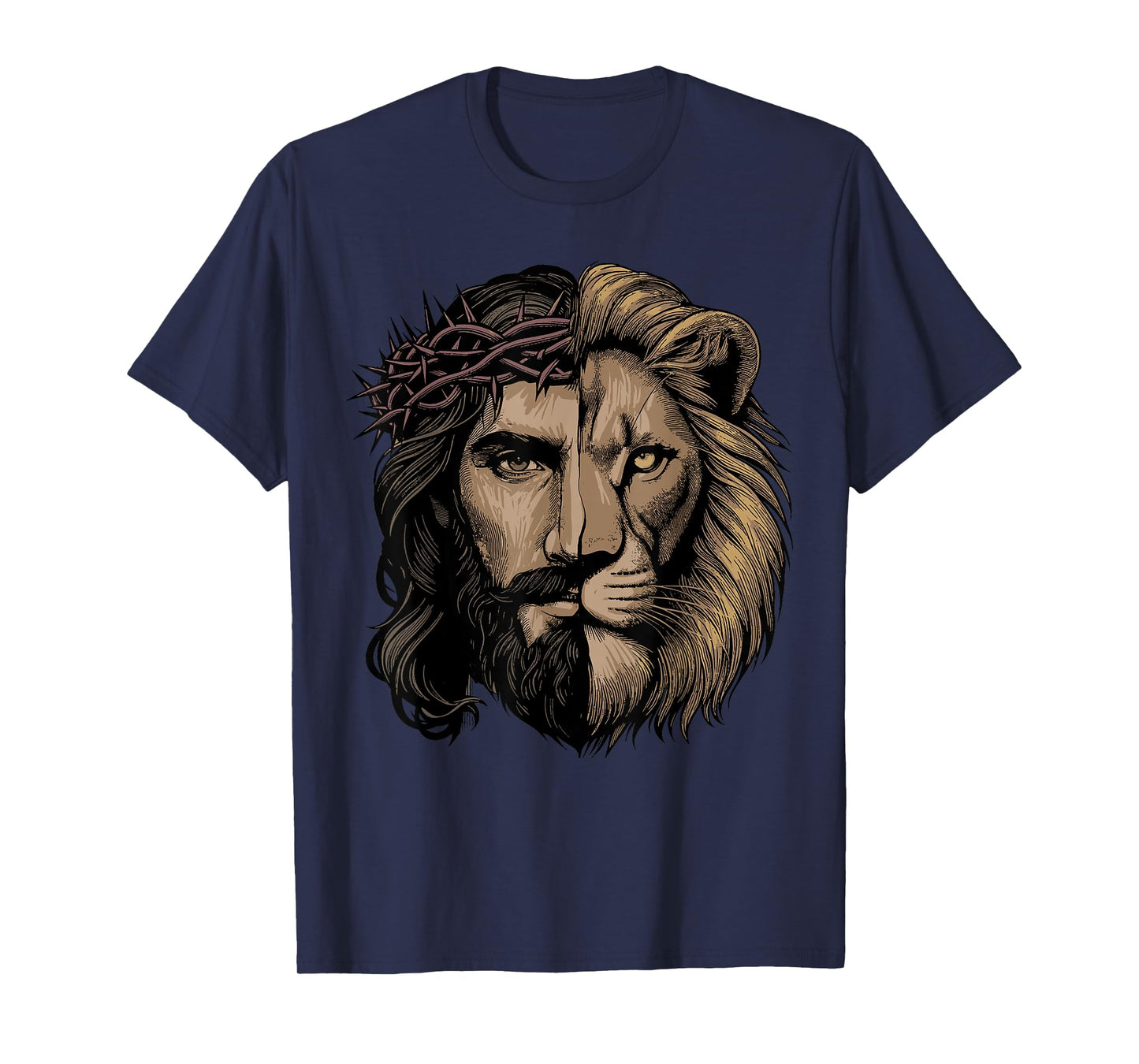 Jesus Shirt Christian Inspiration Jesus Lion Of Judah T-Shirt