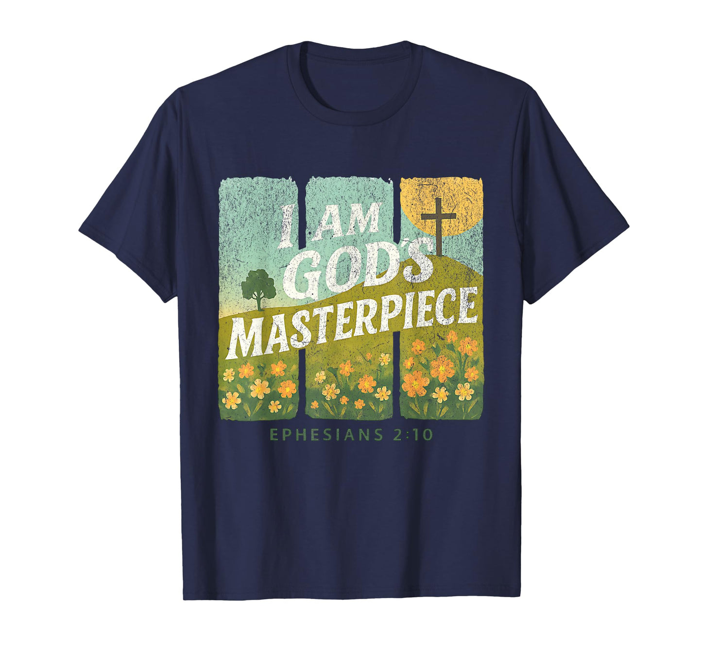 I AM GOD`S Masterpiece Christian Ephesians 2:20 T-Shirt