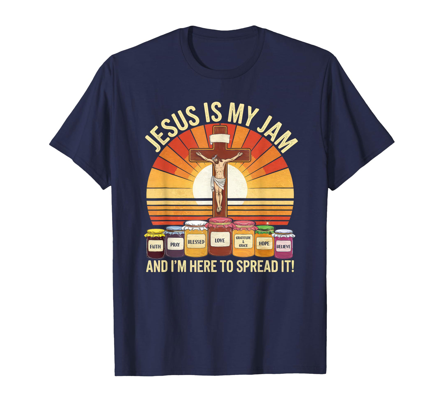 Jesus is My Jam Tshirt Men Women Christian Bible Verse T-Shirt