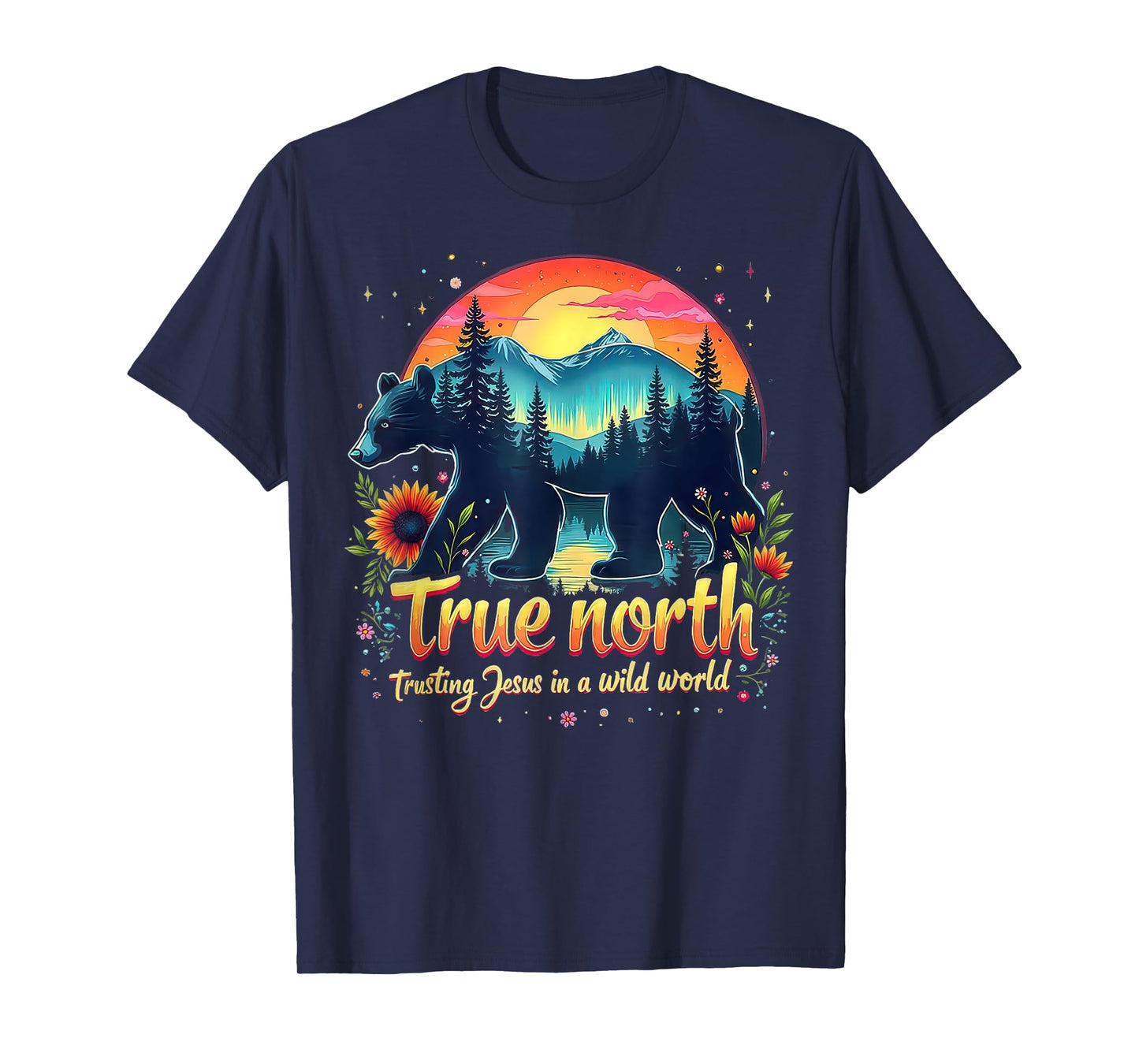 True North Trusting Jesus In A Wild World VBS 2025 T-Shirt