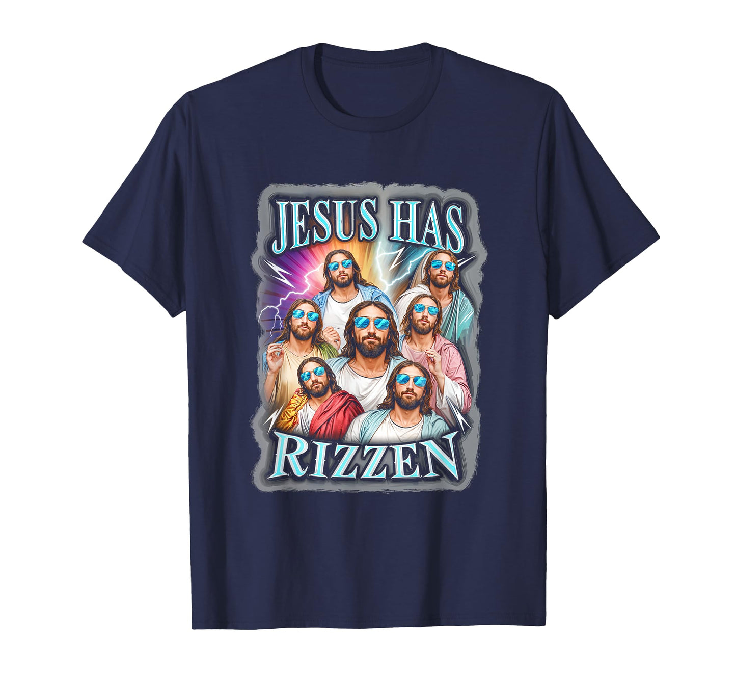 jesus has rizzen christian faith religion belief T-Shirt