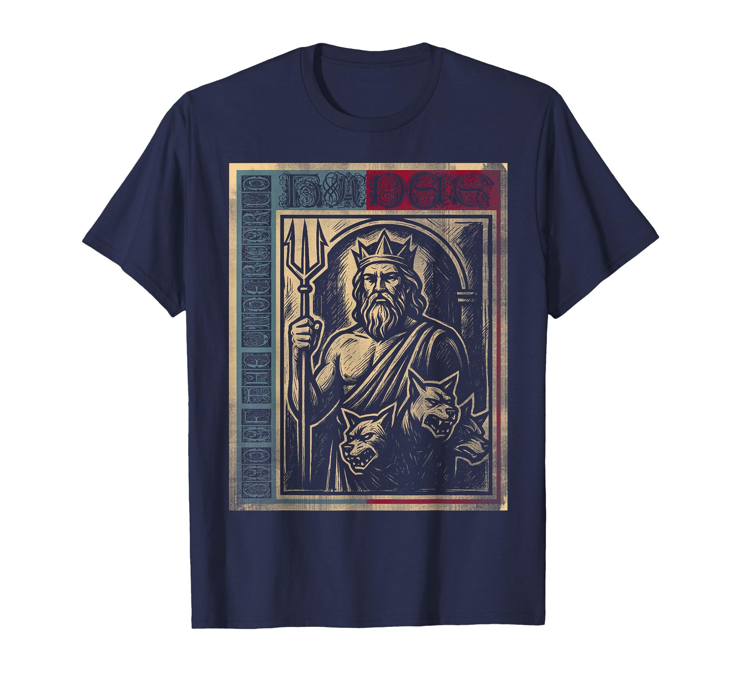 Hades The Greek god of The Underworld tee Greek Mythology T-Shirt