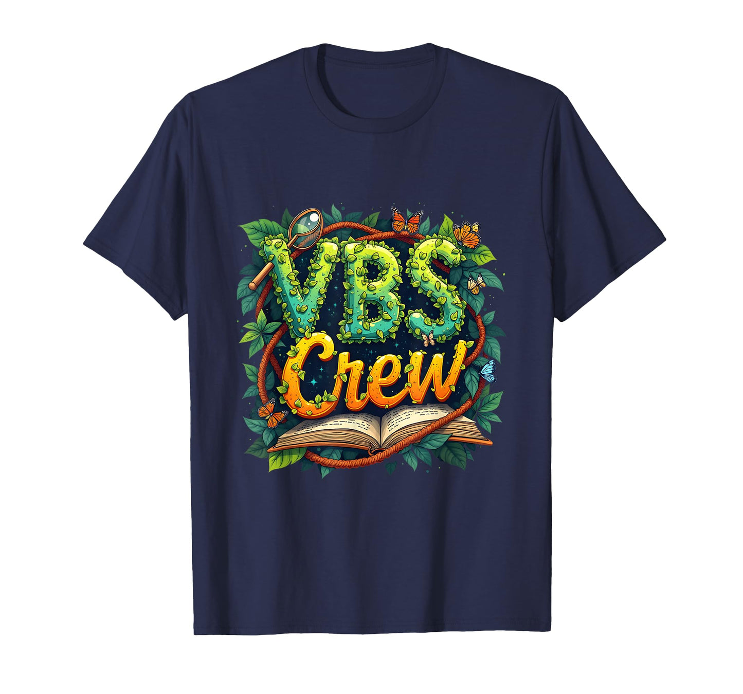 VBS Crew Camp Youth 2025 Magnified Insects Adventure Squad T-Shirt