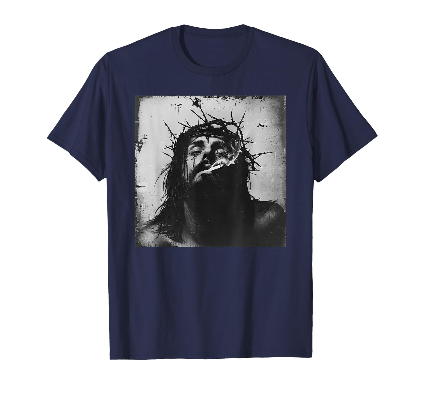 Cooler Jesus Christ Smokes, Resistance, Rebellious Jesus T-Shirt
