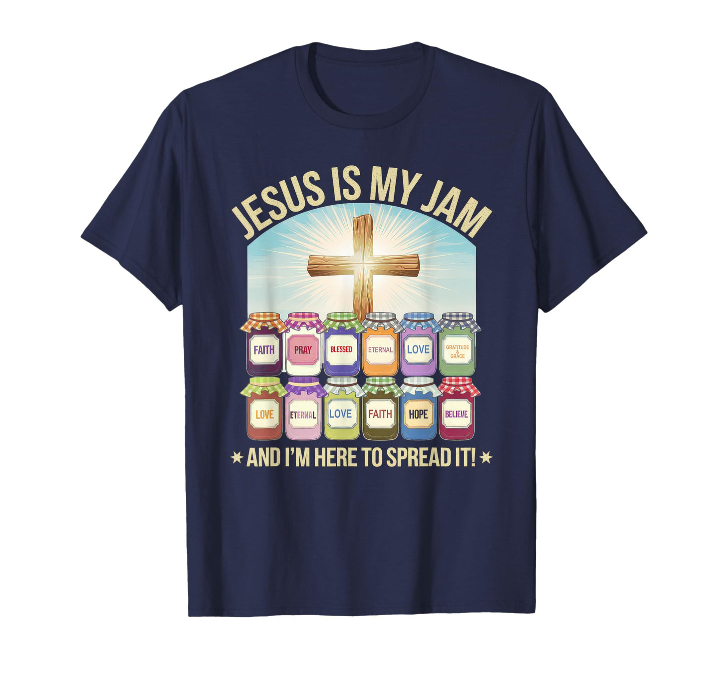 Jesus is My Jam Tshirt Men Women Christian Bible Verse T-Shirt