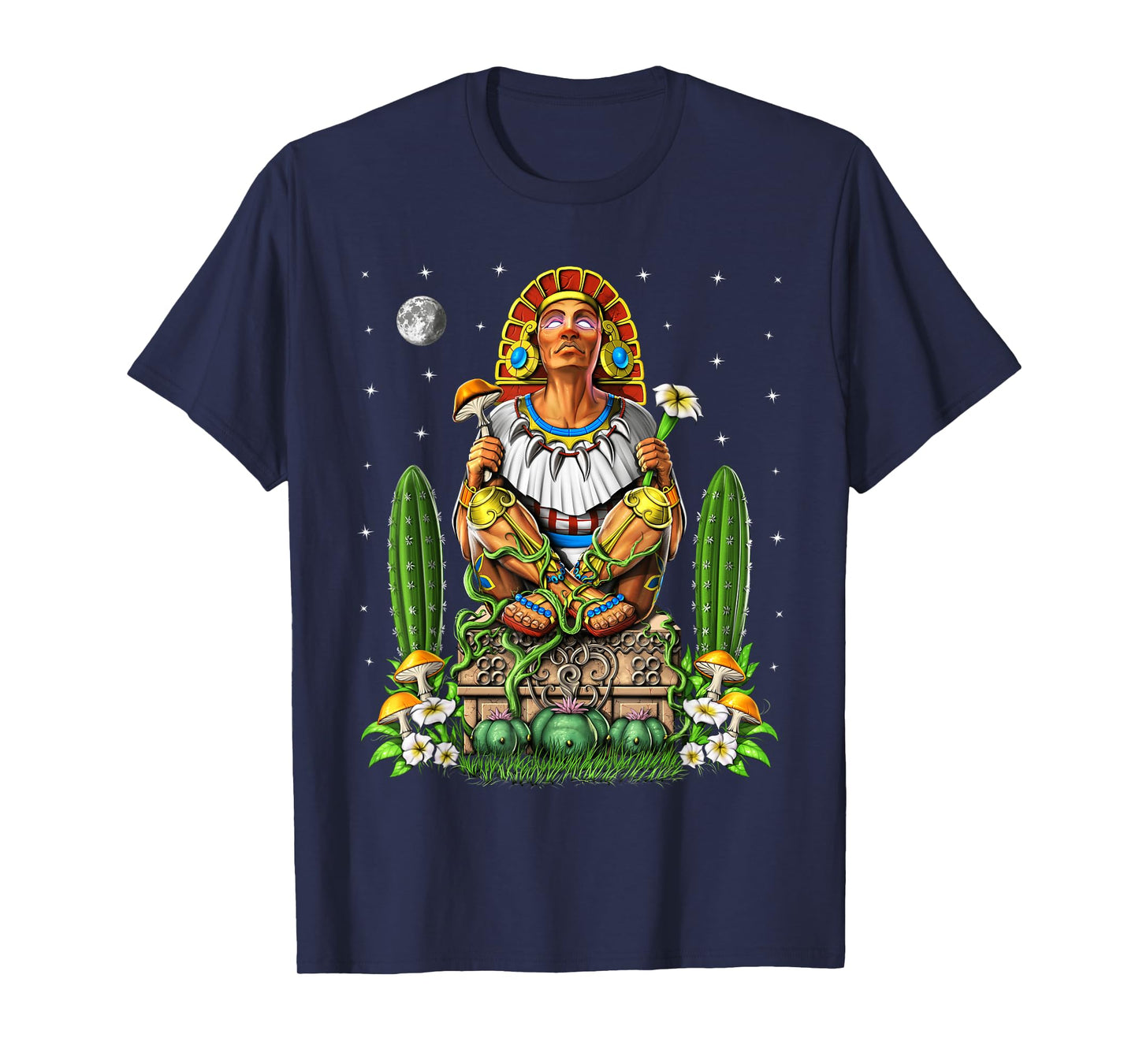 Aztec God Xochipilli Aztec Mythology Gods T-Shirt