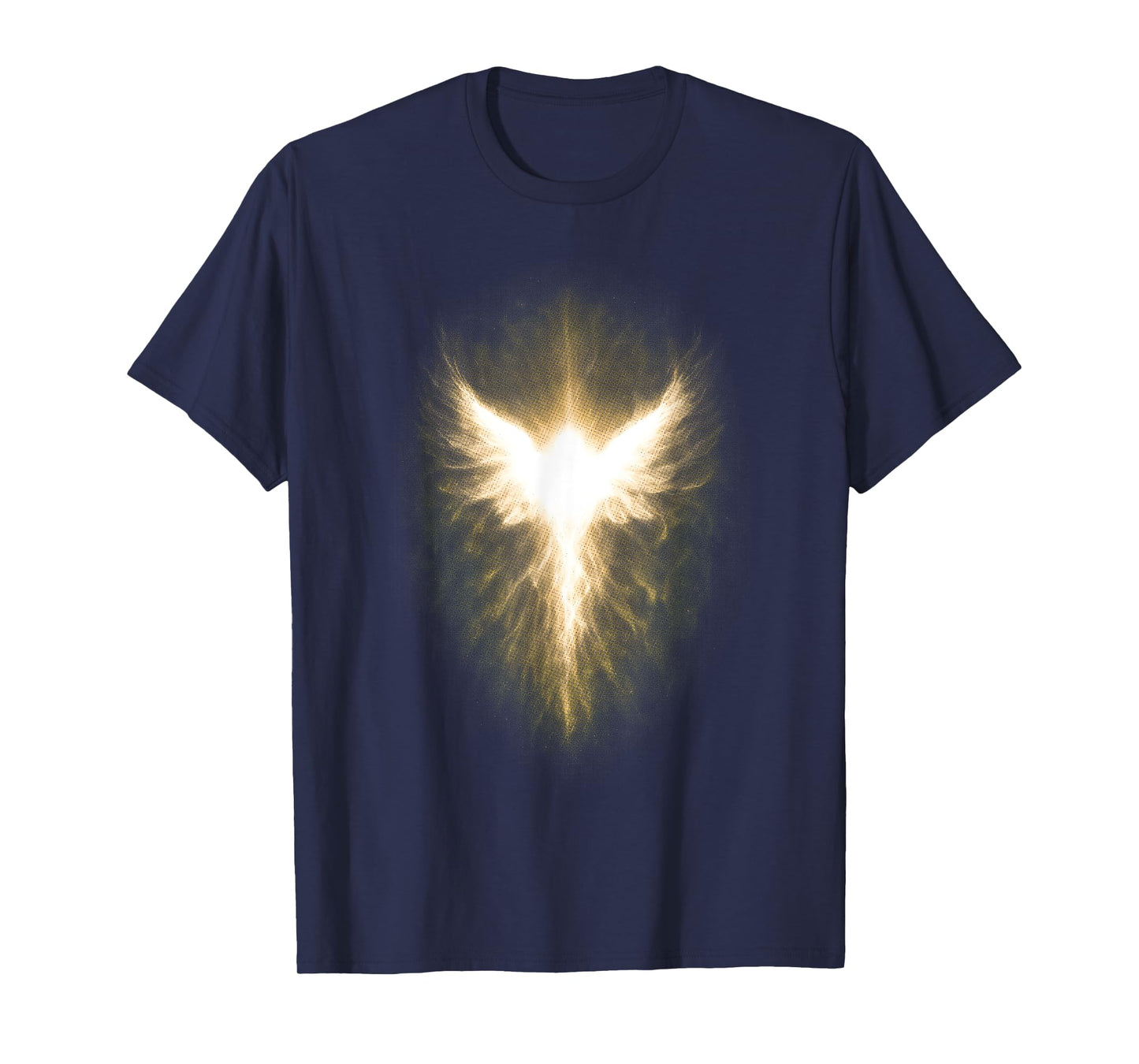 Catholic Christianity Guardian Angel Divine Flower Bible T-Shirt
