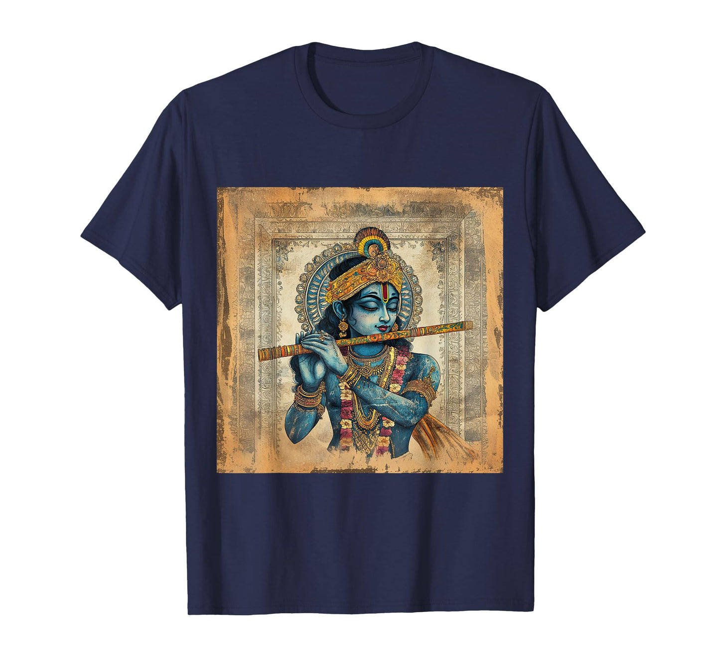 Krishna God oF Love Hindu Deity Ancient Hinduism Mythology T-Shirt