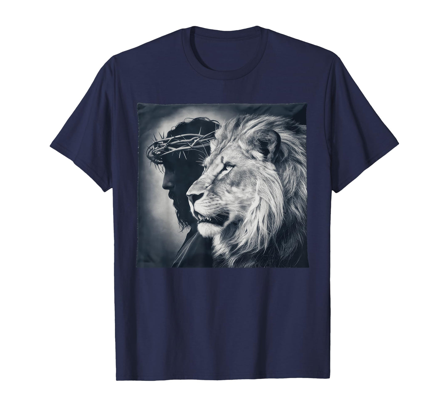 Lion of Judah Christian Cross T-Shirt