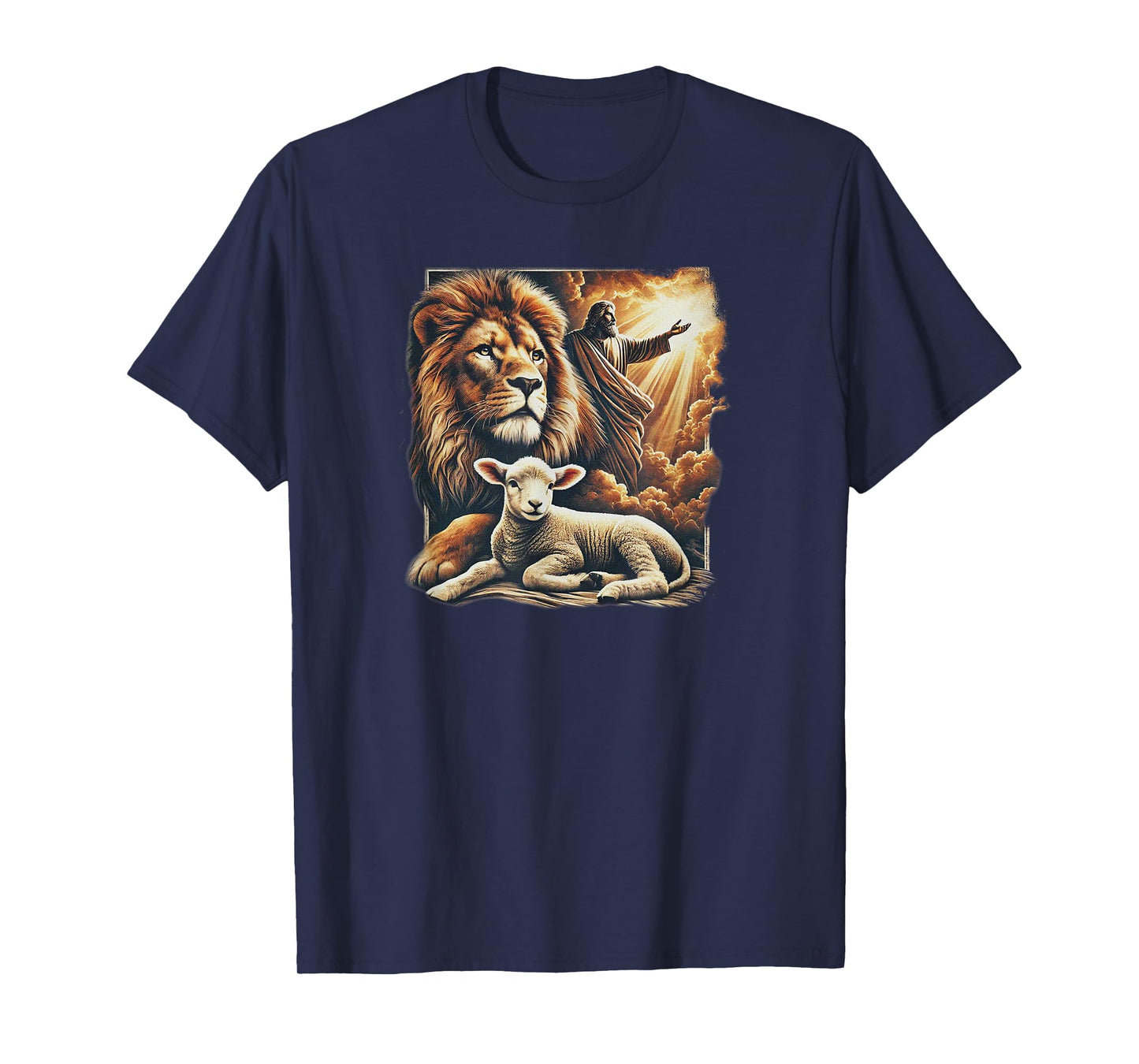 Revelation 5:5 lion and lamb T-Shirt
