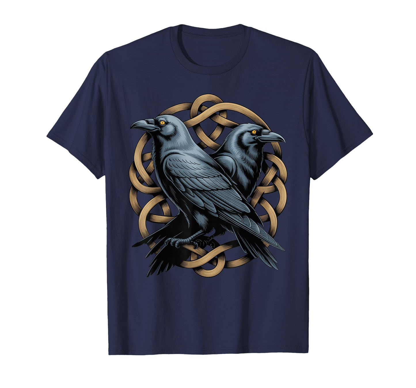 Norse Knotwork - Odins Raven Viking Midgard Thor Walhalla T-Shirt