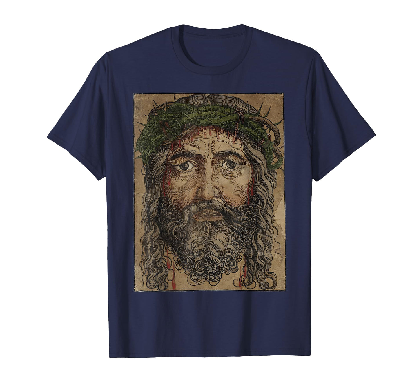 Face of Jesus T-Shirt Catholic Christian Traditions shirts T-Shirt