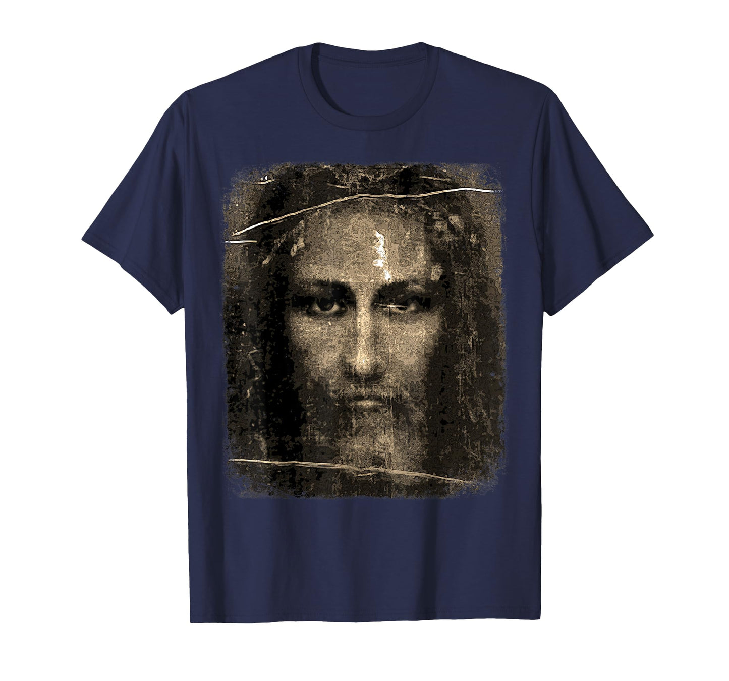 Shroud Of Turin Jesus Holy face vintage T-Shirt
