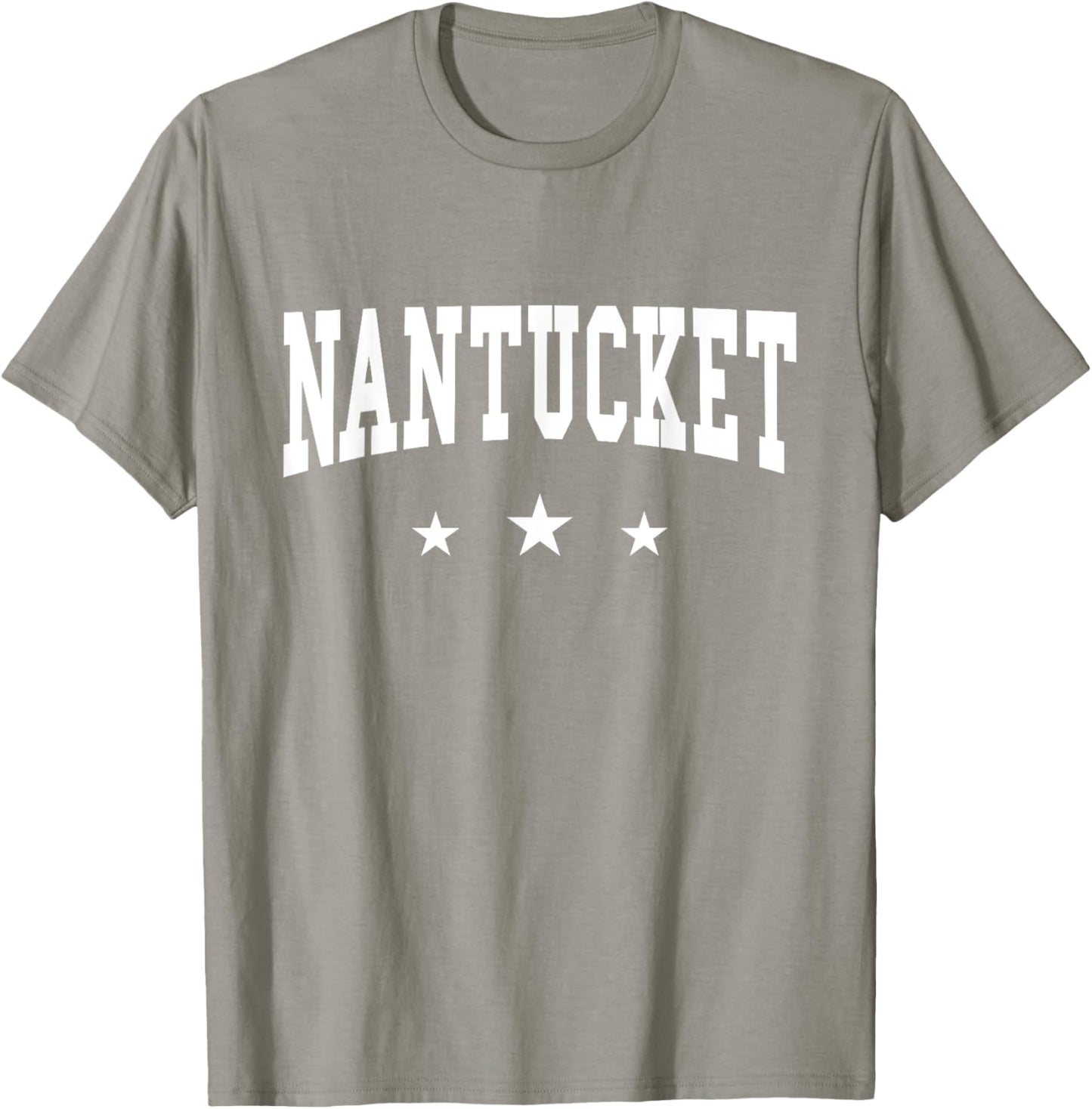 Nantucket Preppy Varsity - Massachusetts - Classic T-Shirt - T-Shirt | Sand