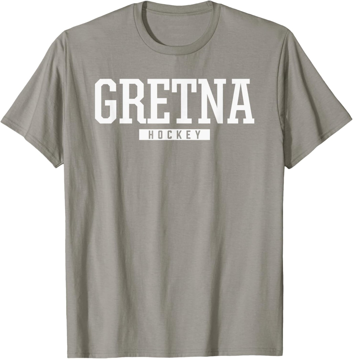 Gretna High School Hockey T-Shirt - T-Shirt | Sand
