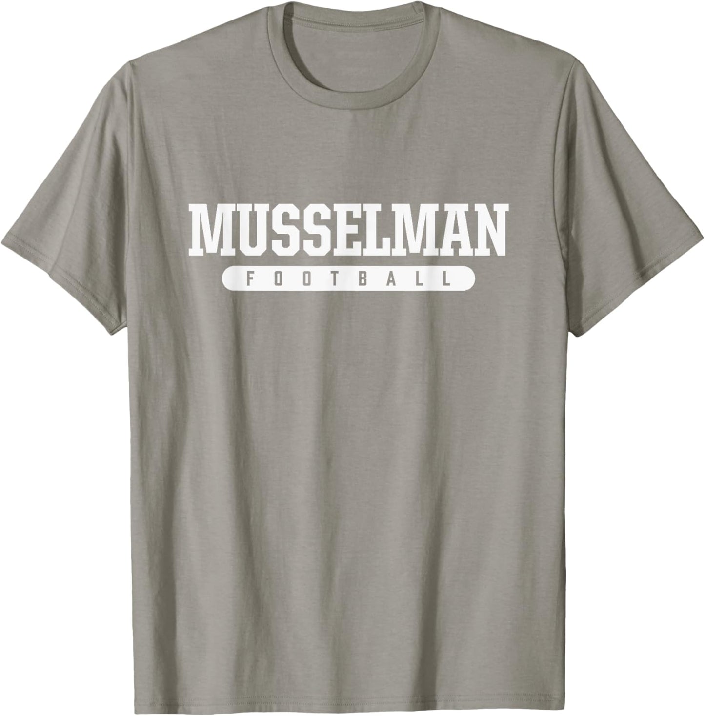 Musselman High School Football T-Shirt - T-Shirt | Sand