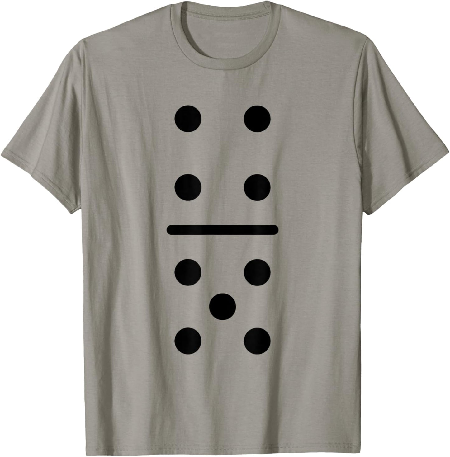 Domino Game 4 5 Dots Halloween Matching Group Costume T-Shirt - T-Shirt | Sand