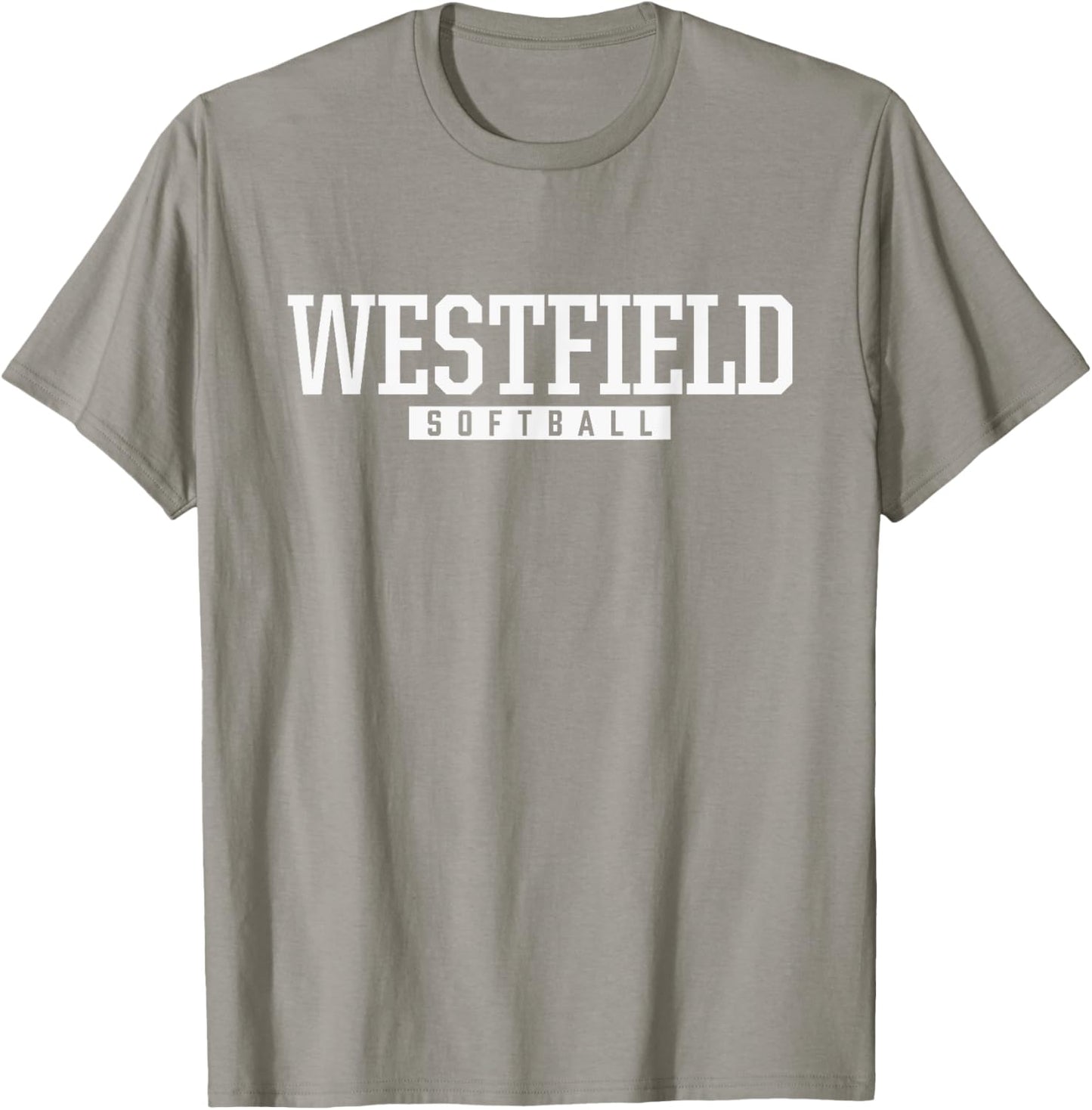 Westfield High School Softball T-Shirt - T-Shirt | Sand