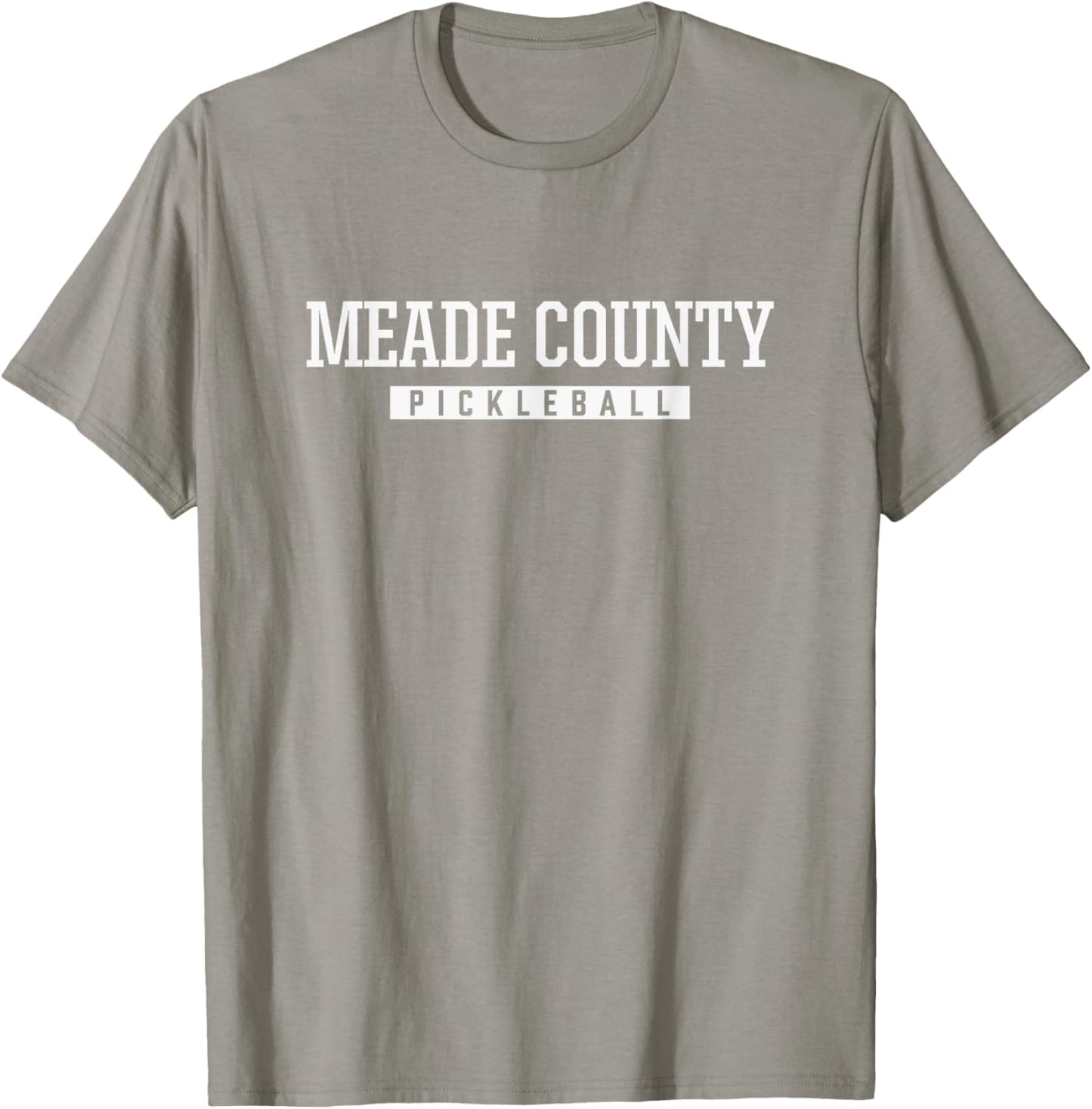 Meade County Greenwaves Pickleball HS T-Shirt - T-Shirt | Sand