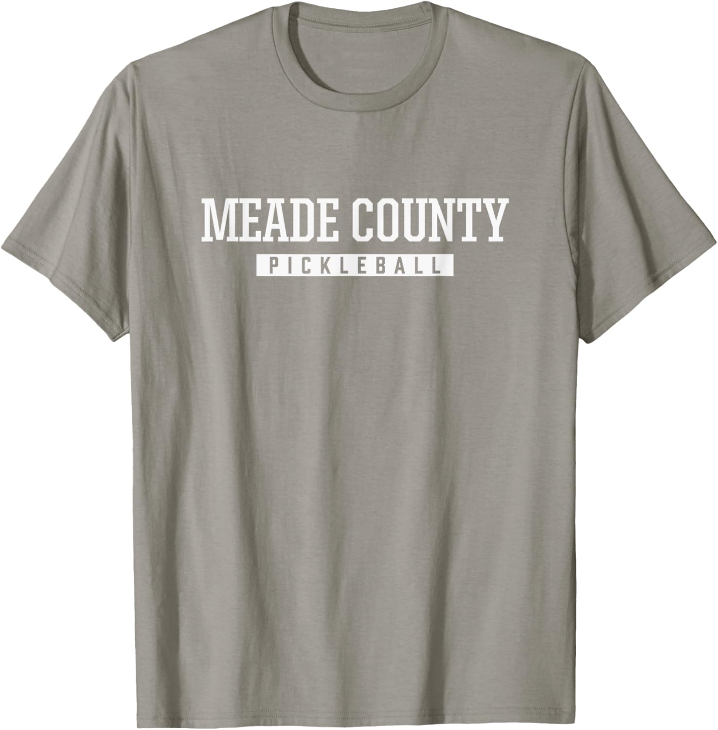 Meade County Greenwaves Pickleball HS T-Shirt - T-Shirt | Sand