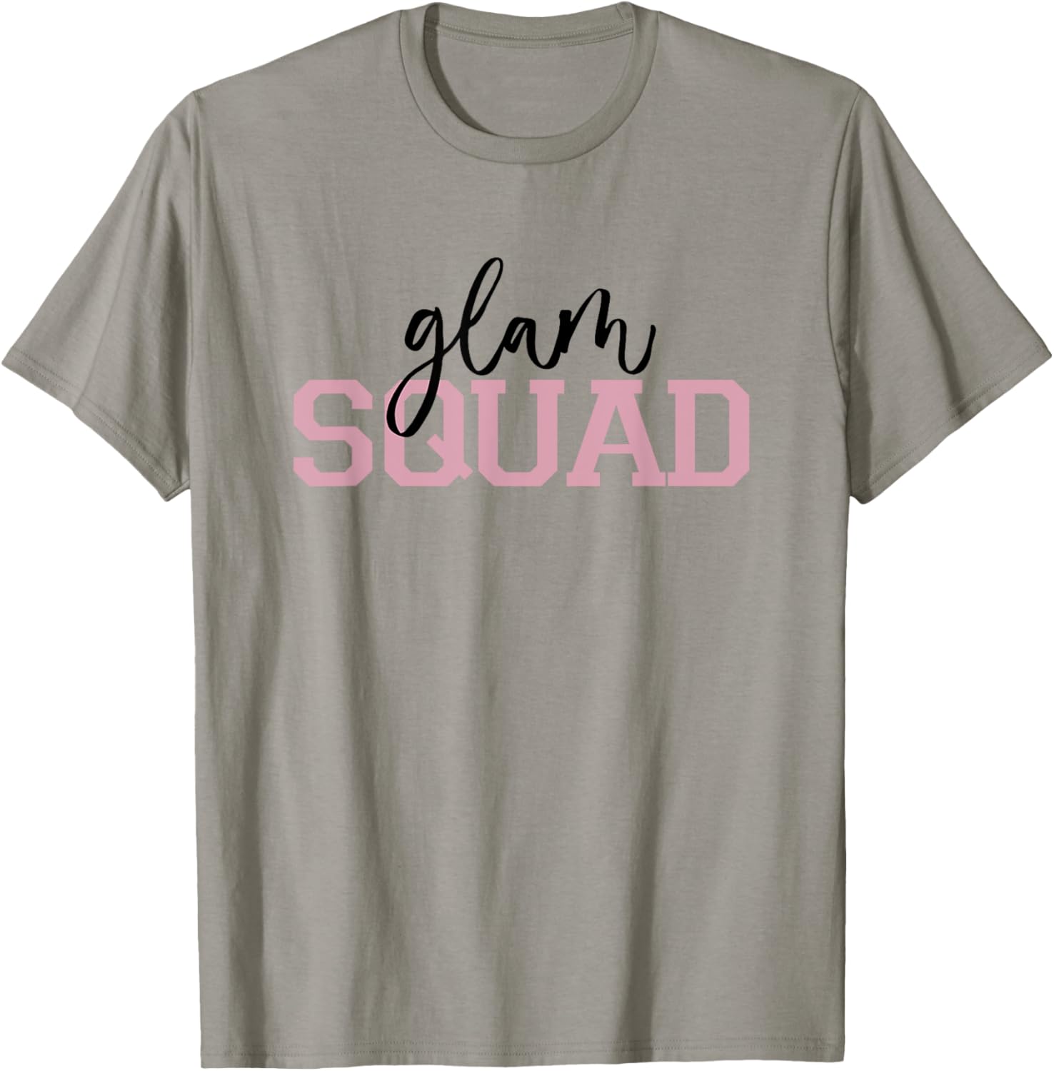 Glam Squad Beautician MUA Esthetician T-Shirt - T-Shirt | Sand