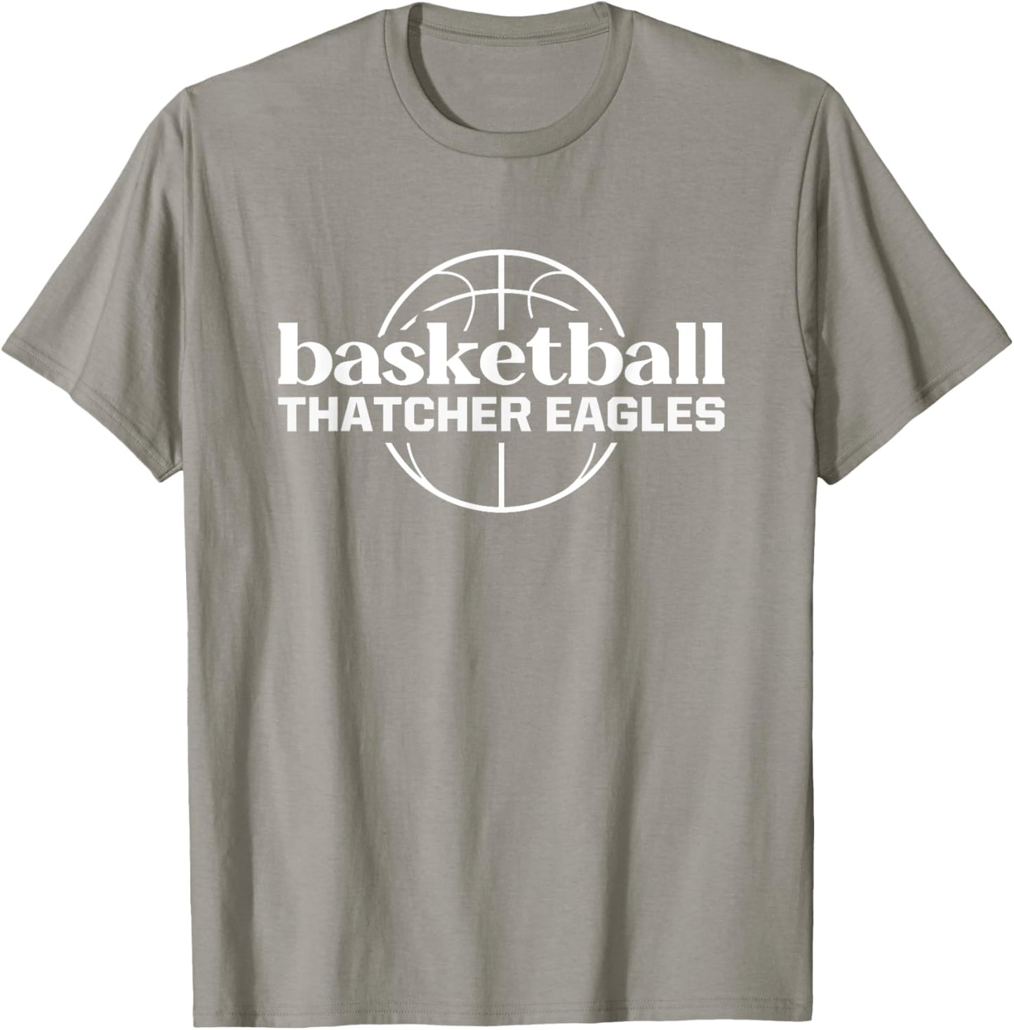 Thatcher Eagles Basketball T-Shirt - T-Shirt | Sand