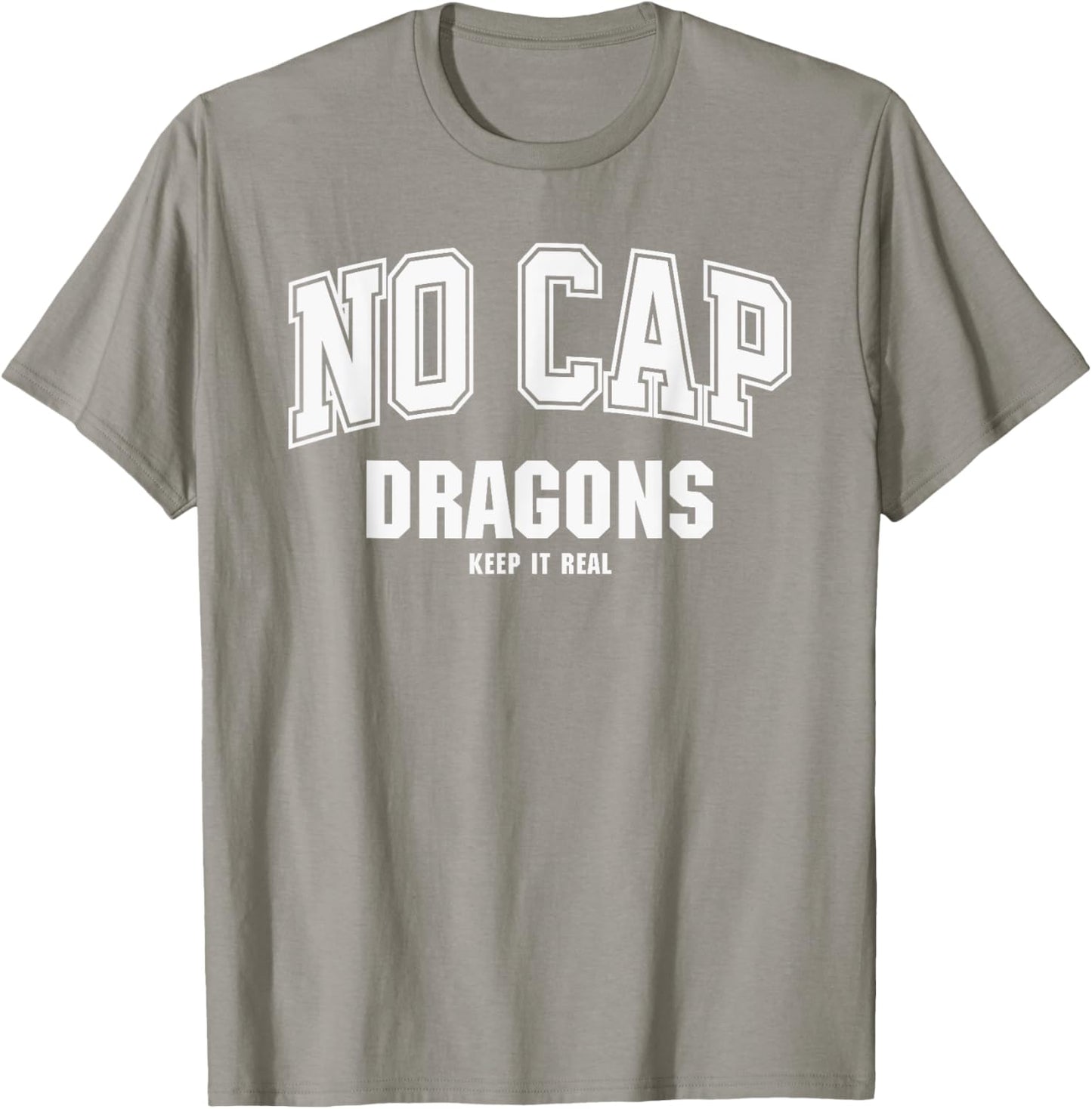 Chelsea Dragons NO CAP Keepin' It Real T-Shirt - T-Shirt | Sand