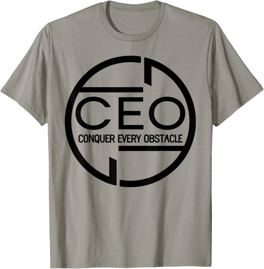 Conquer Every Obstacle T-Shirt - T-Shirt | Sand