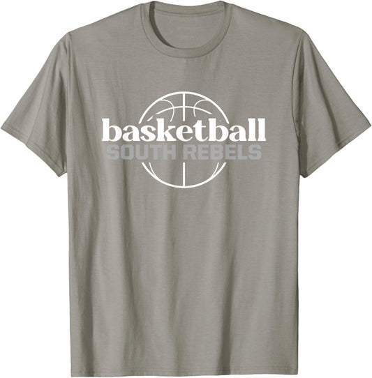 South Rebels Basketball T-Shirt - T-Shirt | Sand