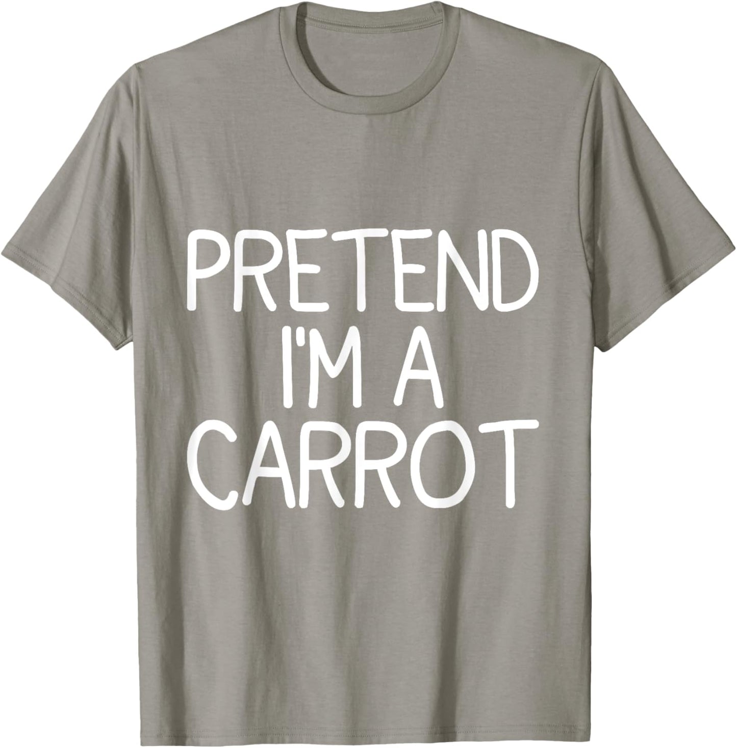 Pretend I'm a Carrot Funny Halloween Costume Kids T-Shirt - T-Shirt | Sand