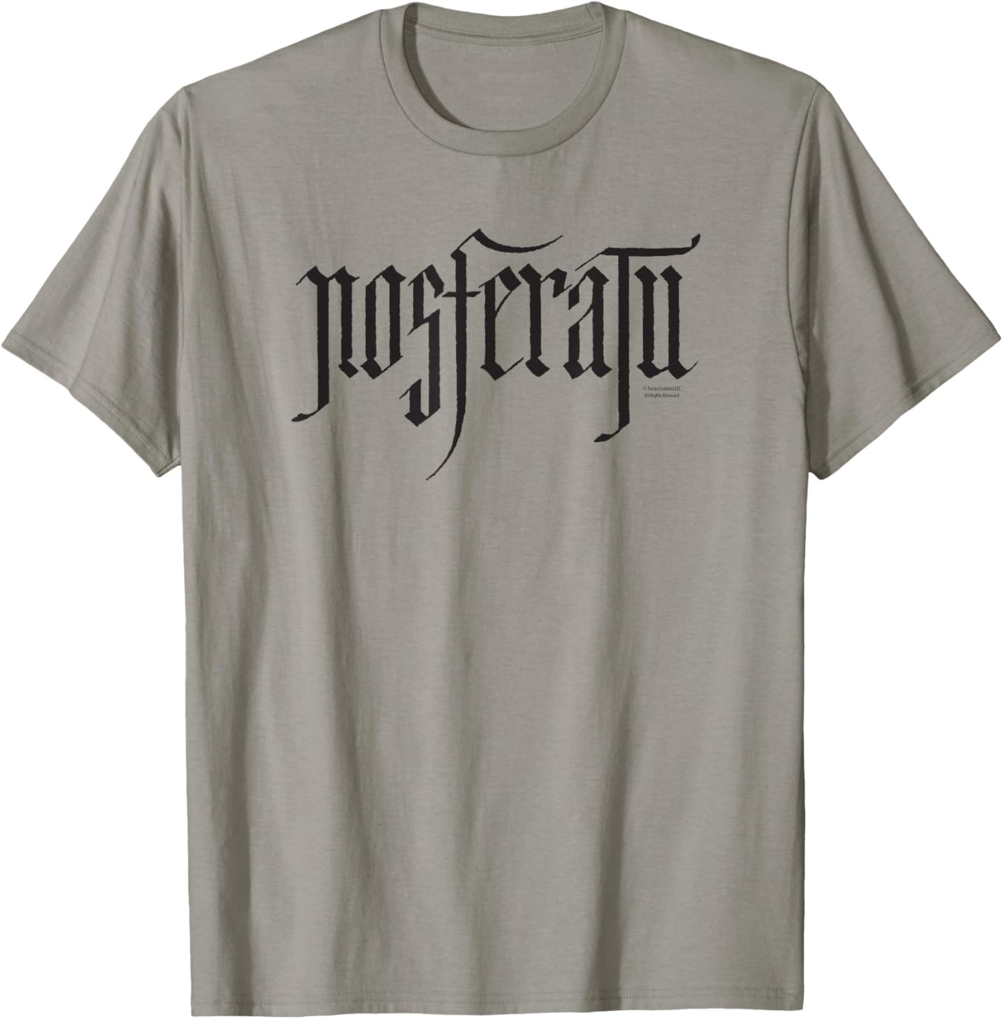 Nosferatu Logo Black T-Shirt - T-Shirt | Sand