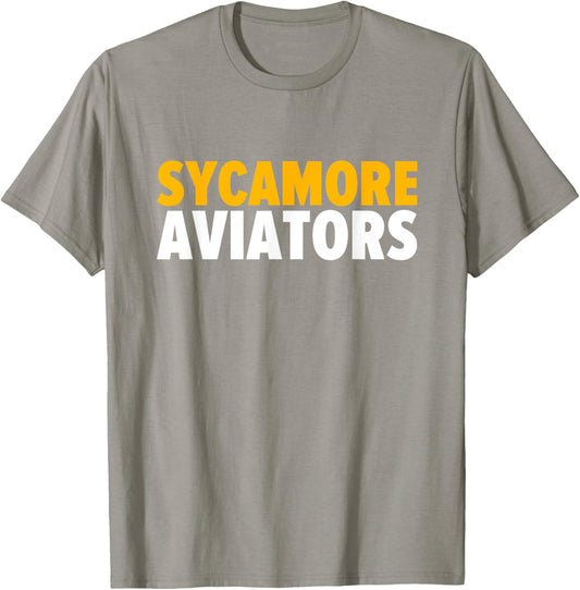 Sycamore Aviators Bold T-Shirt - T-Shirt | Sand