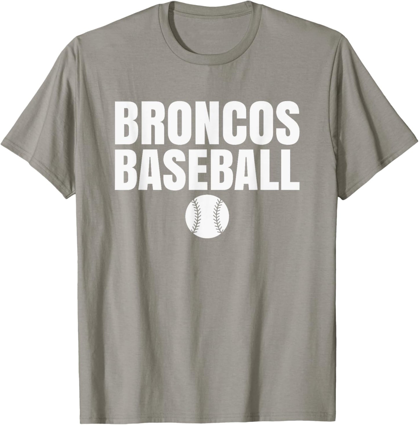 Banning Broncos Baseball T-Shirt - T-Shirt | Sand