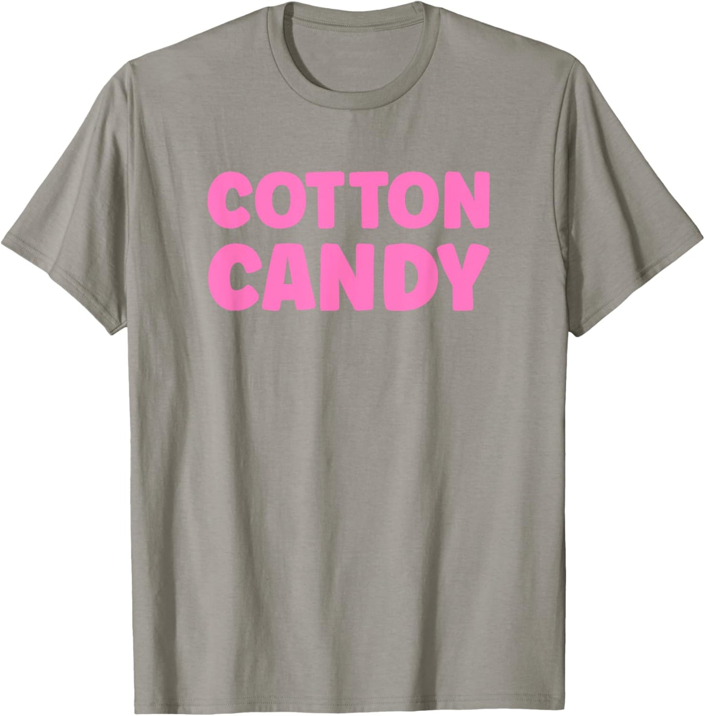 Pretend I'm Cotton Candy Halloween Costume Matching T-Shirt - T-Shirt | Sand