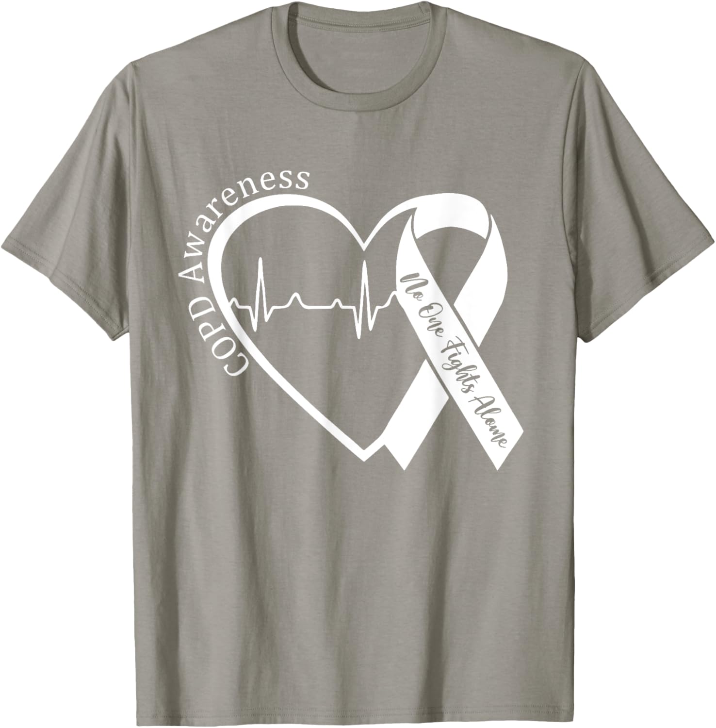 COPD Chronic Obstructive Pulmonary Disease Awareness Month T-Shirt - T-Shirt | Sand