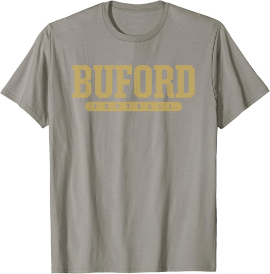 Buford High School Football T-Shirt - T-Shirt | Sand